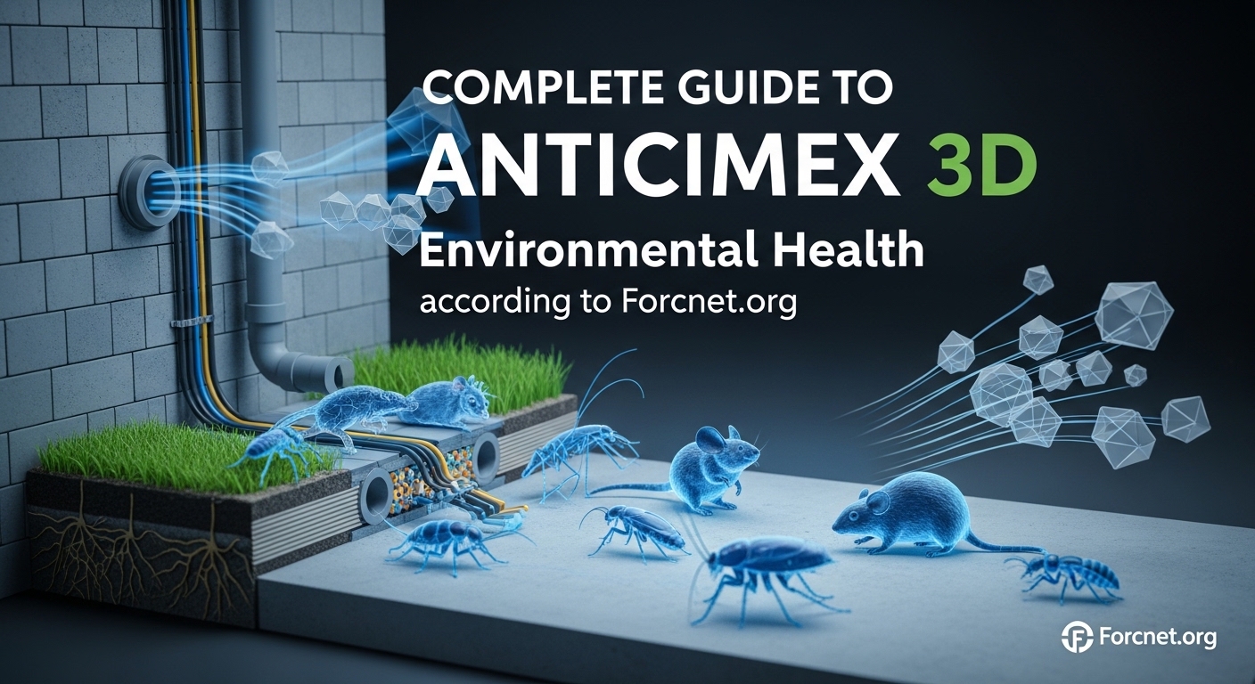 Guía Completa de Anticimex 3D Sanidad Ambiental según Forcnet.org